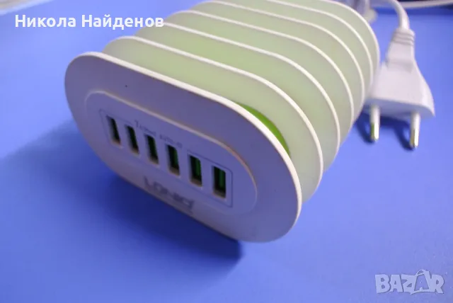 LDNIO Зарядно 220V / 6 USB 35W, снимка 7 - Оригинални зарядни - 48620542