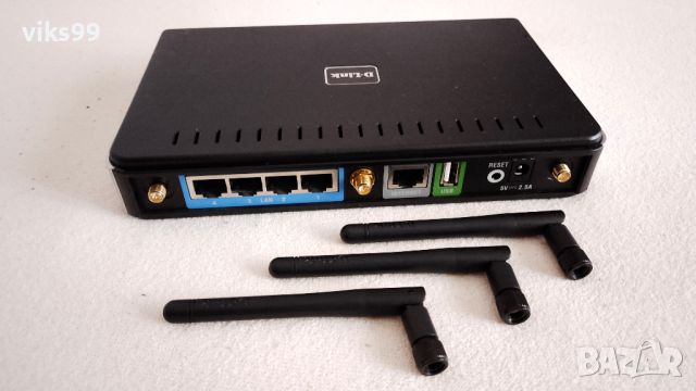 Wi-Fi D-Link Dir-635 RangeBooster N 650 Router с USB, снимка 5 - Рутери - 45708770