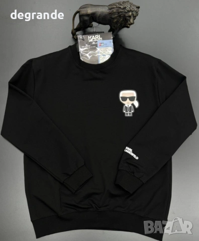 Мъжки блузи Hugo Burberry CK Karl Lagerfeld Dicquared2, снимка 5 - Спортни дрехи, екипи - 53049939