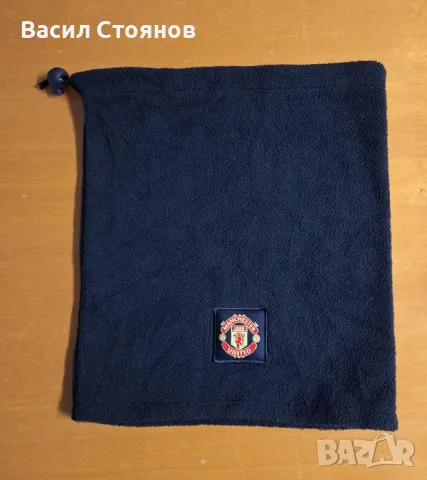 Шал-яка Манчестър Юнайтед / Manchester United Knitted Neckwarmer, снимка 1 - Фен артикули - 48965990