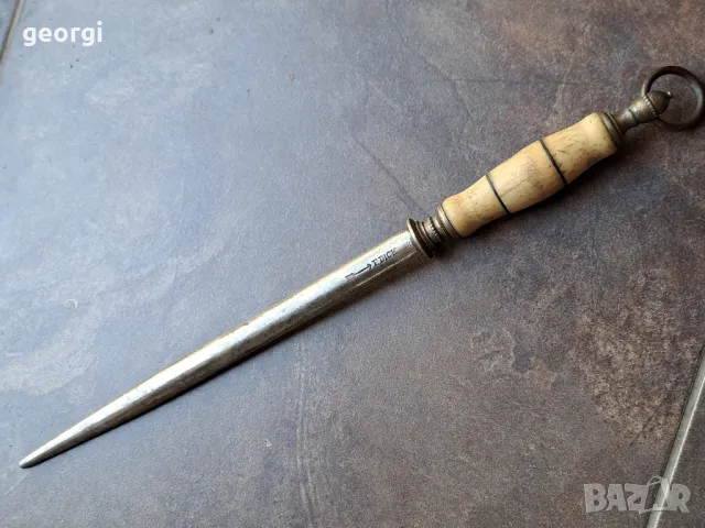 стар немски плосък масат точило за ножове F. Dick    25/4