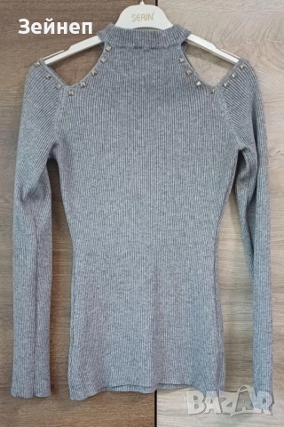 Дамска блуза с капси