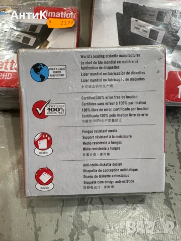 Флопи Дискети Imation 2HD 1.44MB, снимка 3 - Други - 53570677