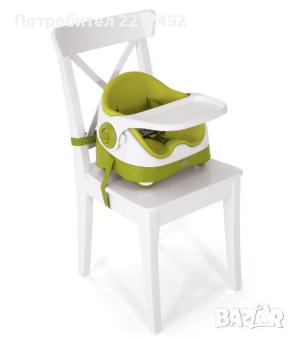 Mamas & Papas - Столче за хранене Baby Bud Lime с играчка Play Tray, снимка 2 - Други - 45717002