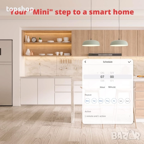 Нов SwitchBot Hub Mini - Интелигентен Хъб за Управление на Смарт и Инфрачервени Уреди  SwitchBot Hub, снимка 8 - Друга електроника - 52668866