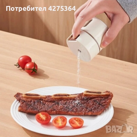 Магнитни стъклени буркани за подправки 6 броя – Стилен комплект за подредена кухня, снимка 4 - Аксесоари за кухня - 52775395