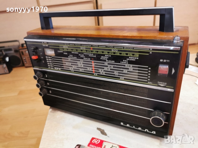 SELENA B-211 RADIORECEIVER MADE IN USSR 2912251637, снимка 3 - Радиокасетофони, транзистори - 52928963