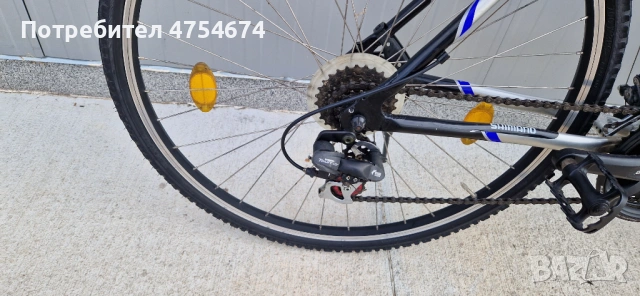 Алуминиев велосипед BULLTEC, Колело 28", снимка 2 - Велосипеди - 53792219