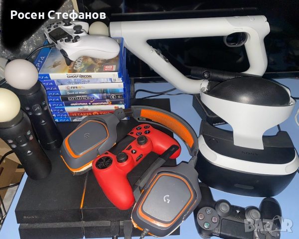PS4+VR+Игри , снимка 2 - PlayStation конзоли - 45008638