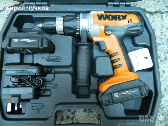 Продавам ударен винтоверт WORX , снимка 1 - Винтоверти - 46700428