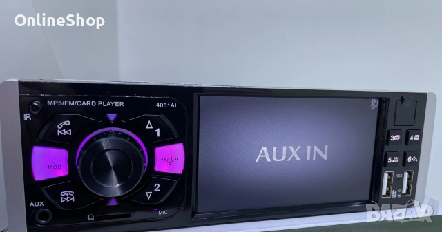 Мултимедиен плеър за кола MP5, модел 4053AI., снимка 2 - Други - 53773919