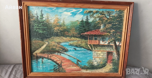 Красива  маслена картина 