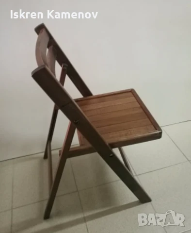 Сгъваеми столове от парен бук