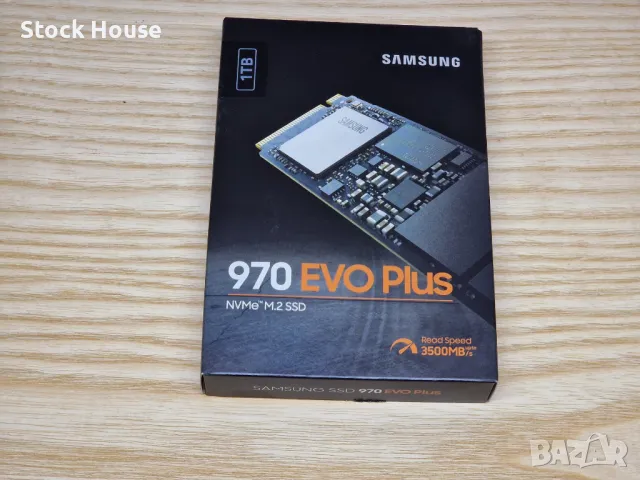 1TB Samsung 970 Evo Plus SSD M.2 NVMe PCI Express 3.0 Ново, снимка 1