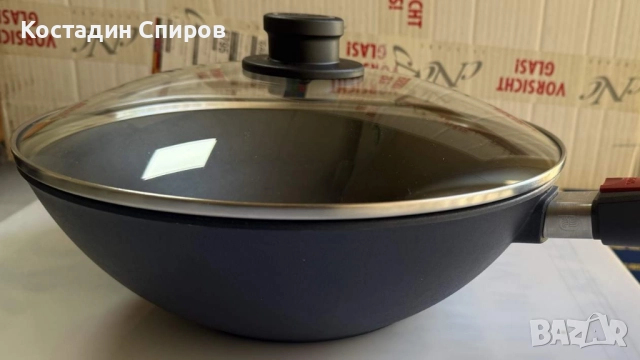 уок тиган Woll Diamond Lite 30 см. , снимка 6 - Съдове за готвене - 52798988