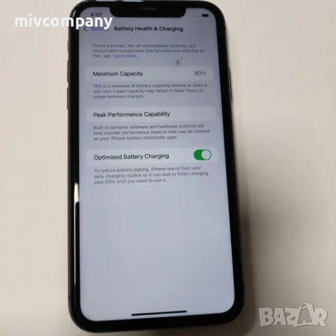 Iphone 11 128GB battery health 80%, снимка 4 - Apple iPhone - 48252106