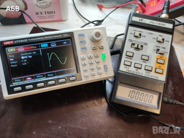 Продава се портативен честотомер / брояч LUTRON FC-1200 до 1.25 Гхц, снимка 10 - Друга електроника - 53069772