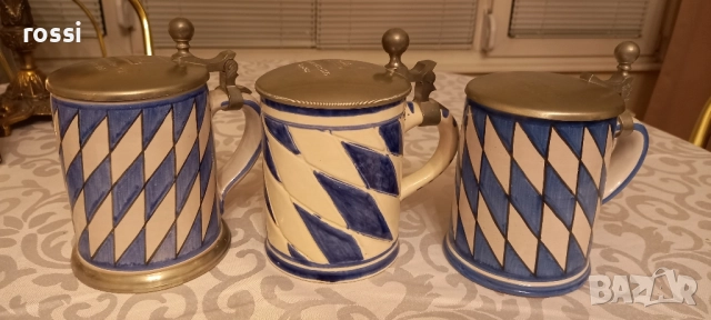 Vintage. Нови. Баварски халби по 0,5 л. Халба., снимка 3 - Антикварни и старинни предмети - 36634758