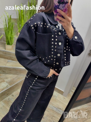 Дамско дънково яке, снимка 2 - Якета - 53667070