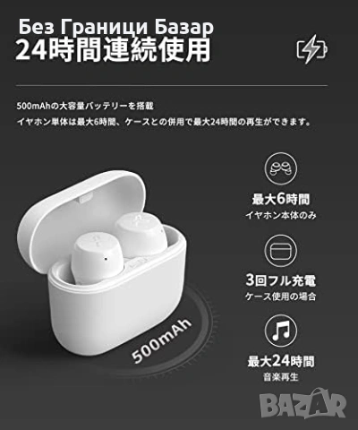 Нови ЧЕРНИ Edifier X3 TWS Wireless aptX In-Ear слушалки с кутия за зареждане, снимка 2 - Bluetooth слушалки - 53203127