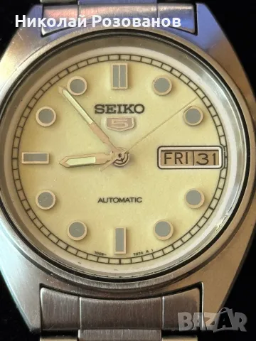 Seiko 5 Automatic Full Lum, снимка 6 - Мъжки - 48902622