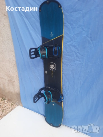 Сноуборд Nidecker Rhythm 148см. С автомати   , снимка 7 - Зимни спортове - 53423204