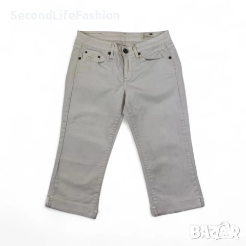 G-Star Raw 3301 Cotton Capri Cropped Jeans с прави тесни панталони размер W29