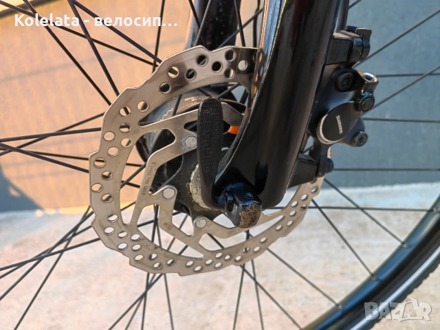 28" Victoria, L размер, трекинг велосипед, хидравлични спирачки, снимка 11 - Велосипеди - 53500079