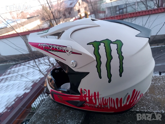 каска monster, размер S/M, снимка 5 - Аксесоари и консумативи - 53116561