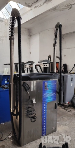 Прахосмукачка двупостова турбинна 2х2200вата +2х препарат, неръждавейка. , снимка 4 - Други машини и части - 53691907