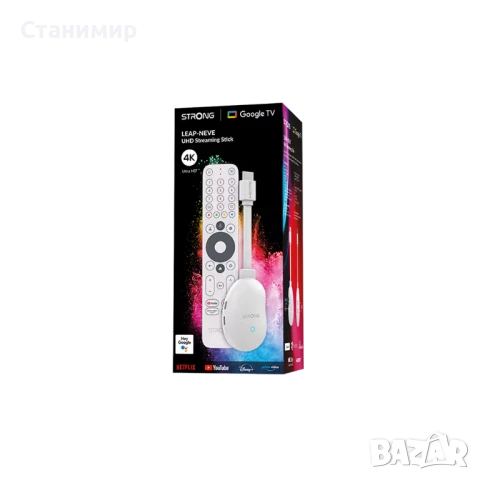 Устройство за гледане на телевизия и филми STRONG Leap-Neve 4К , снимка 5 - Плейъри, домашно кино, прожектори - 51256488