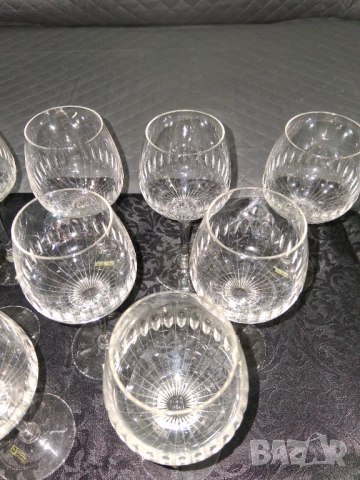 Комплект 12 чаши немски кристал WMF, снимка 9 - Антикварни и старинни предмети - 51937744