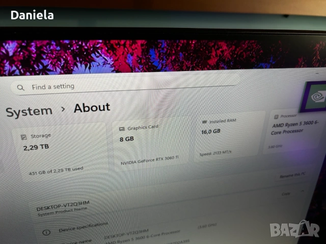 Компютърна конфигурация, снимка 7 - Геймърски - 53067384