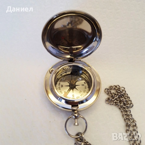 Компас бронзов с ретро дизайн. , снимка 2 - Подаръци за жени - 51544713