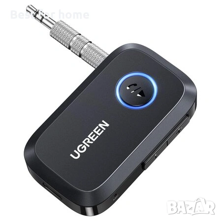 Автомобилен Aux Bluetooth v5.3 приемник,USB аудио адаптер с 3.5 мм жак, снимка 3 - Други - 53380864