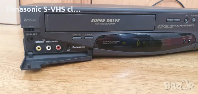 Panasonic NV-HD650 VHS Hi-Fi stereo Sp/Lp, снимка 2 - Плейъри, домашно кино, прожектори - 48116092