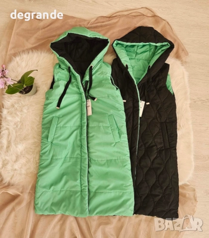 Дълги дамски елеци Богат избор на цветове, снимка 3 - Елеци - 51852893