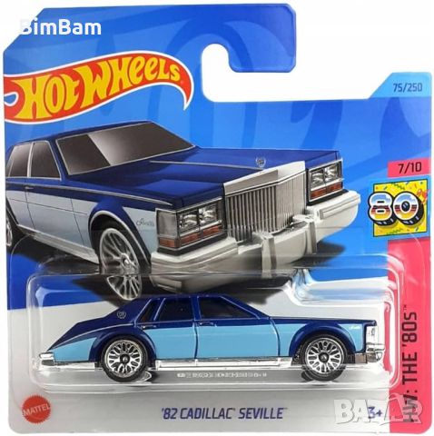 Колекционерска количка Hot Wheels '82 Cadillac Seville / HW The '80s 