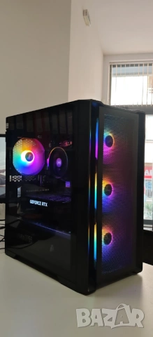 Продавам Гейм РС Ryzen 5 3600X/32Gb/512Gb SSD+1TB HDD/RX 2060 Super/Гаранция, снимка 3 - Геймърски - 52578044