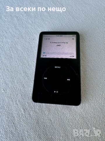 Айпод Apple iPod Classic 5th Generation Black A1136 30GB EMC 2065 Айпод Apple iPod Classic 5th Gener, снимка 10 - iPod - 46419708