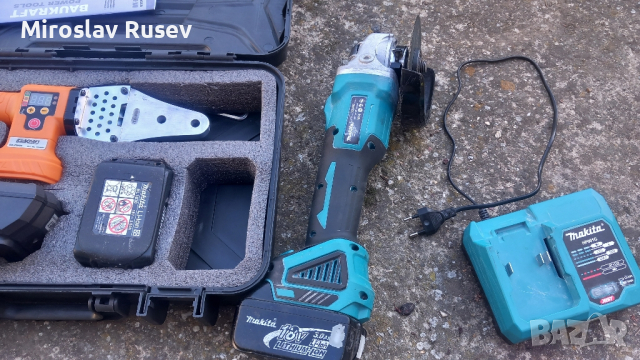 Makita 18v Ъглошлайф ППР поялник 18в