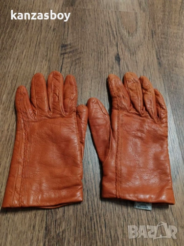 Кожени ръкавици произведени в Италия - 100% естествена кожа, снимка 3 - Ръкавици - 53261546