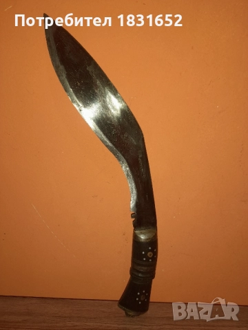 Стар нож - Кукри, снимка 6 - Други ценни предмети - 51930107