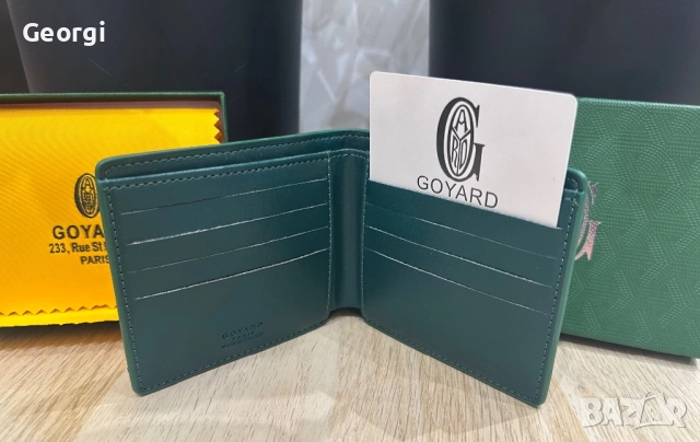 Goyard Портфейли Чисто Нови, снимка 5 - Портфейли, портмонета - 49996219