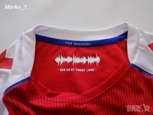 футболна тениска denmark kjaer #4 hummel/juventus adidas екип блуза фанела мъжка оригинална L/M, снимка 9 - Спортни дрехи, екипи - 47682059