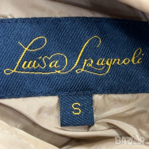 LUISA SPAGNOLI 538405 Дамско Пухено Яке Палто с Две Лица S-M, снимка 3 - Якета - 53226496