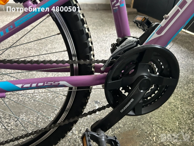 Детско колело 24" Cross Alisa & Disney - 2 броя неразличими от нови, снимка 6 - Велосипеди - 54233988