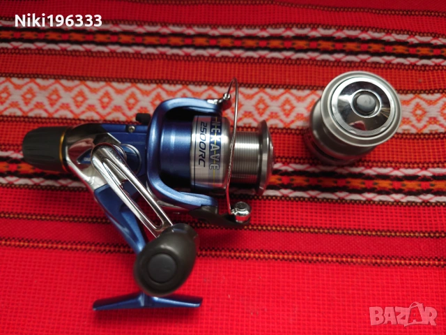 Риболовен комплект: Италианска въдица Lineaeffe Carbon и макара Shimano