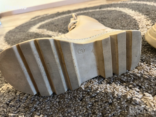 Детски момичешки зимни обувки-боти 35 номер, снимка 4 - Детски боти и ботуши - 51496379