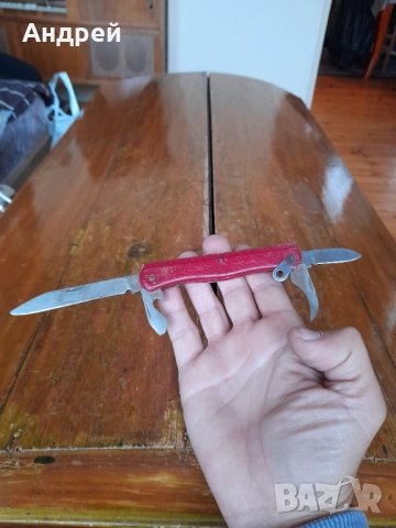 Стар джобен нож,ножче,ножка #133, снимка 4 - Други ценни предмети - 52876724